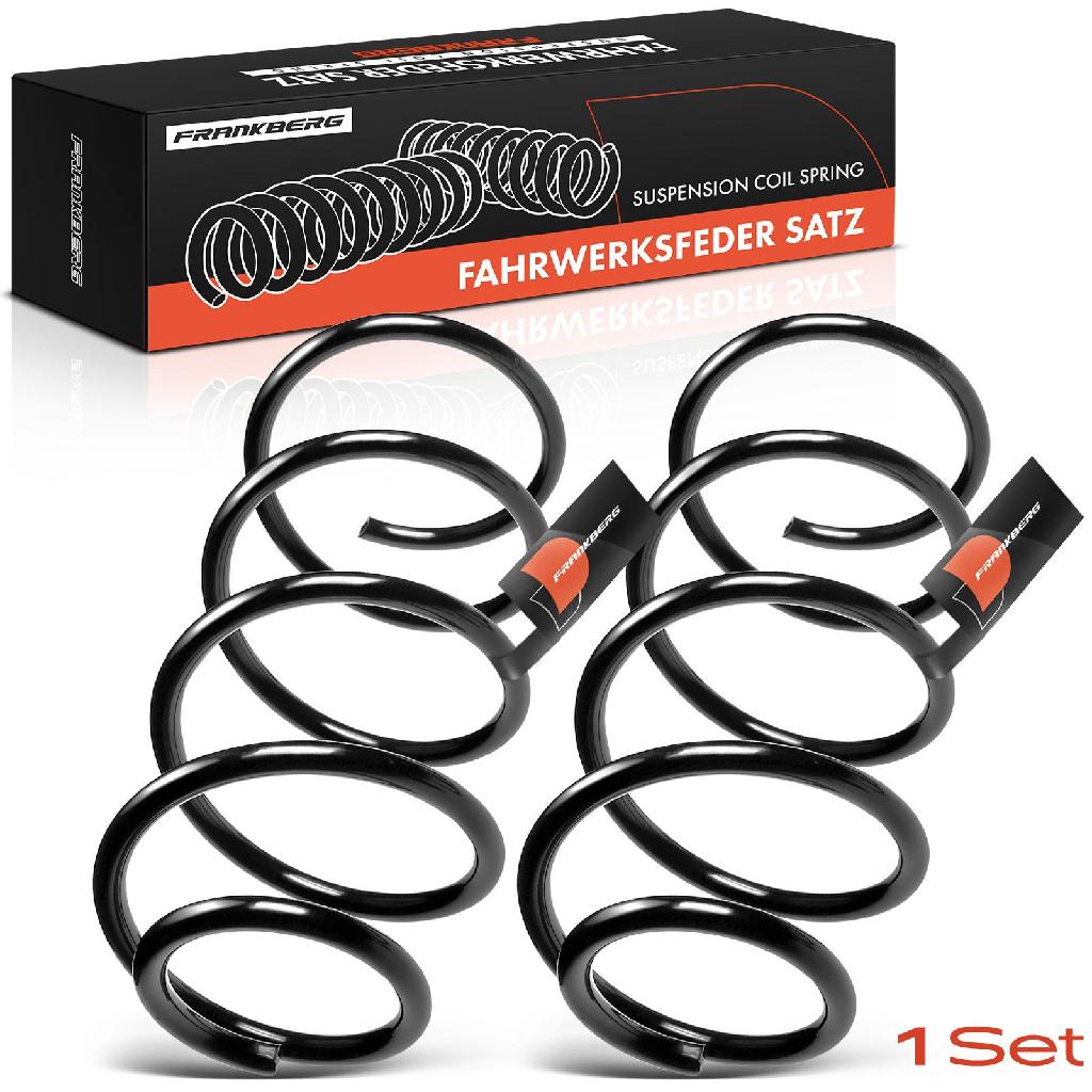 Frankberg 2x Fahrwerksfeder Vorderachse für MG MG ZT MG ZT- T Rover 75 RJ 75 Tourer 2.0L 2.5L 1999-2005