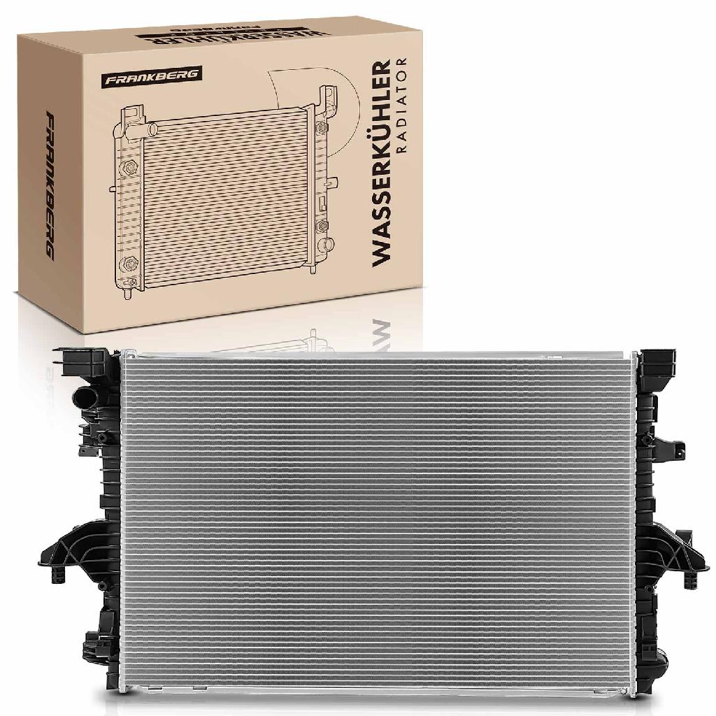 Frankberg 1x Kühler Wasserkühler Motorkühler für VW Transporter Caravelle T6 Multivan VI 2.0L