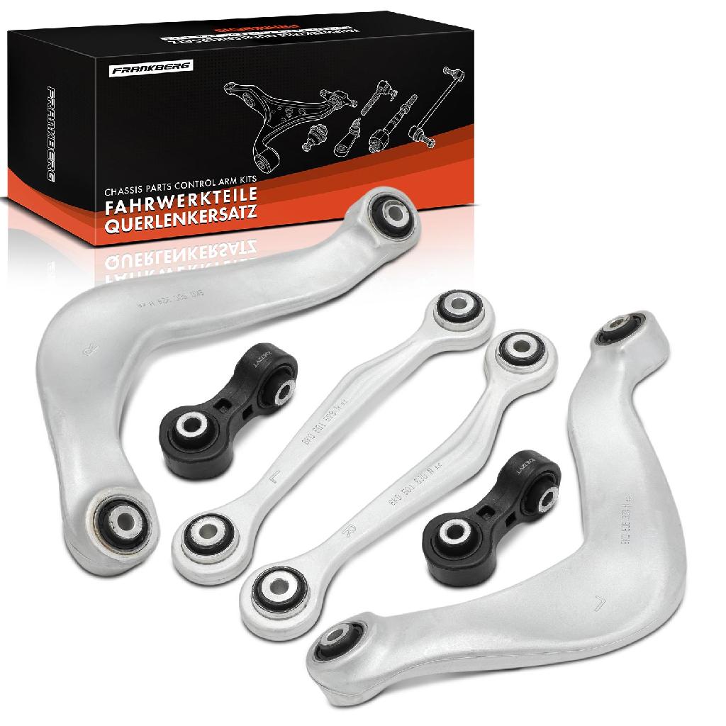 Frankberg 1x Querlenker Satz Hinterachse für Audi A4 Avant A5 A6 Allroad A7 Sportback A8 Q5 2.7L 3.2L 2.8L 4.0L 2007-2018