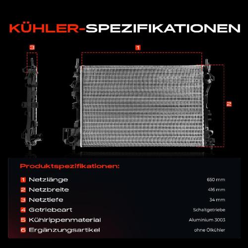 Frankberg 1x Kühler Wasserkühler Motorkühler für Opel Signum Vectra C Caravan Z02 Z03 3.0L Bild Frankberg 1x Kühler Wasserkühler Motorkühler für Opel Signum Vectra C Caravan Z02 Z03 3.0L