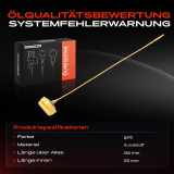 1x Ölmessstab Ölpeilstab Ölstab für Renault Megane II III Modus F/JP0 1.5L