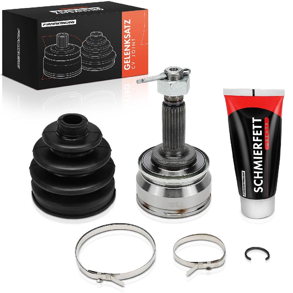 Frankberg 1x Antriebswelle Gelenksatz Vorderachse für Nissan Micra II K11 1.3L 1992-2000