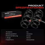 2x Fahrwerksfeder Hinterachse für Mazda 6 Station Wagon GY 1.8L 2.0L 2.3L 2002-2007