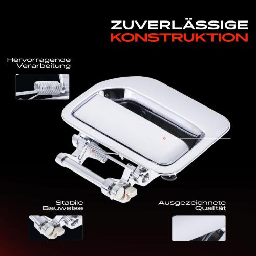 1x Türgriff Vorne Rechts außen für Honda Civic VI Aerodeck Fastback CR-V I Rover 400 Schrägheck Bild 1x Türgriff Vorne Rechts außen für Honda Civic VI Aerodeck Fastback CR-V I Rover 400 Schrägheck