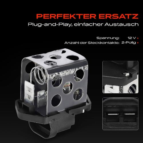 1x Widerstand Vorwiderstand Gebläsemotor für Dacia Logan LS FS KS US Renault Bild 1x Widerstand Vorwiderstand Gebläsemotor für Dacia Logan LS FS KS US Renault