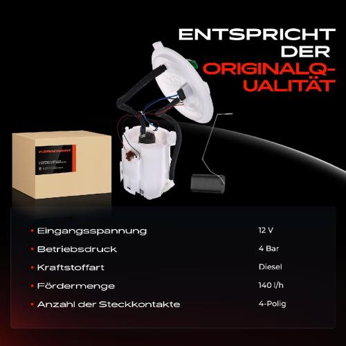 1x Kraftstoffpumpe für Opel Zafira/Zafira Family B Vauxhall Zafira MK II (B) 1.9L 2005-2010 Bild 1x Kraftstoffpumpe für Opel Zafira/Zafira Family B Vauxhall Zafira MK II (B) 1.9L 2005-2010