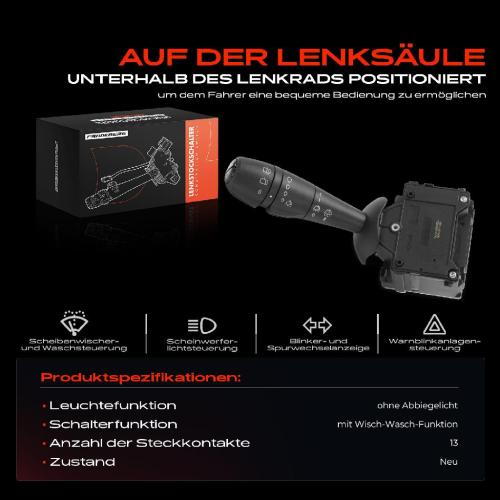 1x Kombischalter Lenkstockschalter für Renault Captur I H5 J5 Clio IV BH KH JG BCA BCM Bild 1x Kombischalter Lenkstockschalter für Renault Captur I H5 J5 Clio IV BH KH JG BCA BCM