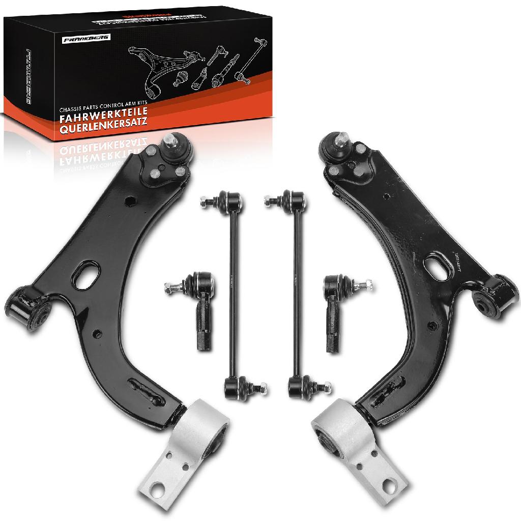 1x Querlenker Satz Vorderachse für Ford Fiesta V Fusion Mazda 2 1.2L 1.3L 1.4L 1.6L 2.0L 2001-2012