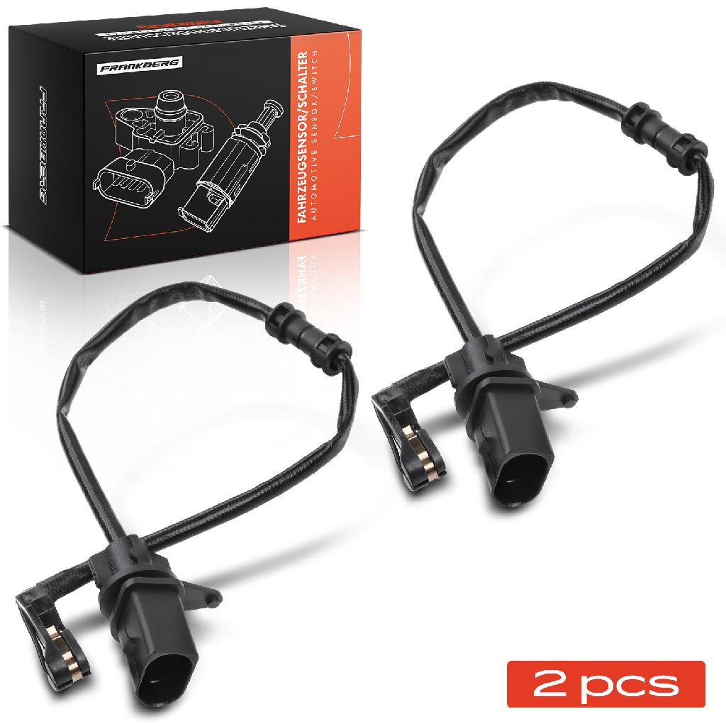 Frankberg 2x Warnkontakt Bremsbelagverschleiß Vorderachse für Audi A6 4G2 A7 4GA A8 4H2 Q5 8RB