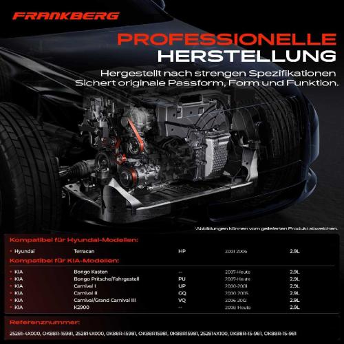 1x Spannrolle Riemenspanner für Hyundai Terracan HP KIA Carnival I/II UP GQ 2.9L Bild 1x Spannrolle Riemenspanner für Hyundai Terracan HP KIA Carnival I/II UP GQ 2.9L