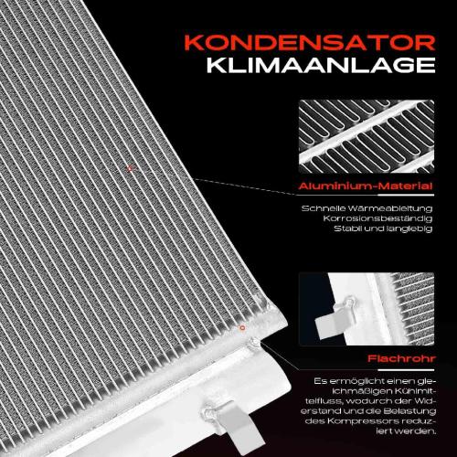 Frankberg 1x Kondensator Klimaanlage für VW Golf VII 5G1 Passat Skoda Octavia 3 Bild Frankberg 1x Kondensator Klimaanlage für VW Golf VII 5G1 Passat Skoda Octavia 3