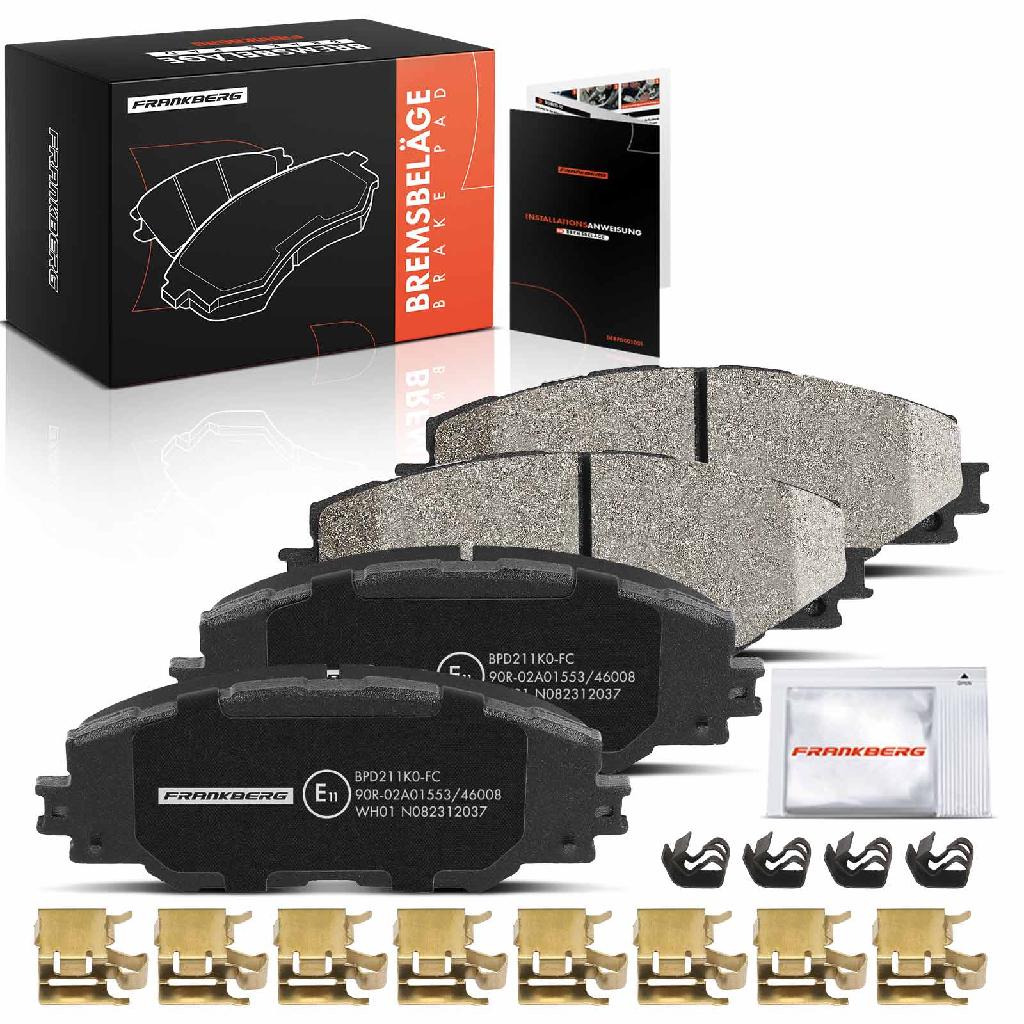 4x Bremsbeläge Vorderachse für Toyota Auris Kombi Mirai Prius Plus Van RAV 4 III IV 2005-2025