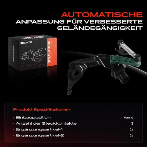 1x Höhensensor Niveauregulierung Hinten Links für Audi A4 8K B8 A5 8T 8F7 Bild 1x Höhensensor Niveauregulierung Hinten Links für Audi A4 8K B8 A5 8T 8F7