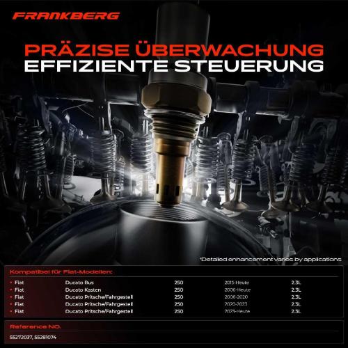 Frankberg 1x Lambdasonde Diagnosesonde Nach Katalysator für Fiat Ducato Bus Kasten Pritsche/Fahrgestell 250 Bj ab 2006 Bild Frankberg 1x Lambdasonde Diagnosesonde Nach Katalysator für Fiat Ducato Bus Kasten Pritsche/Fahrgestell 250 Bj ab 2006