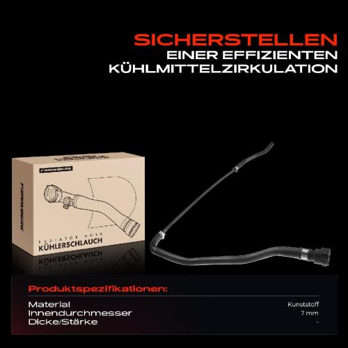 1x Kühlerschlauch Kühlwasserschlauch für BMW 1er 3er X1 E81 E82 E90 E91 Bild 1x Kühlerschlauch Kühlwasserschlauch für BMW 1er 3er X1 E81 E82 E90 E91