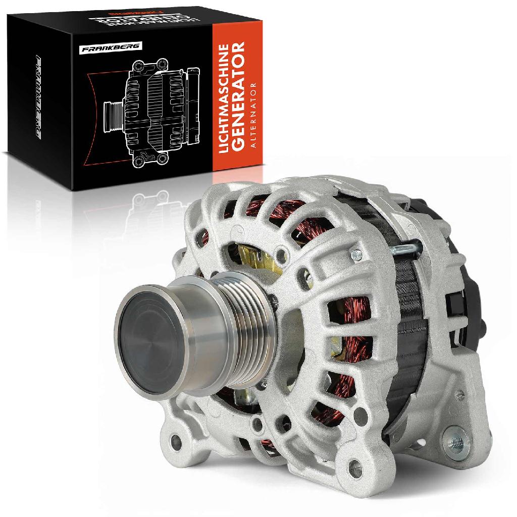 Frankberg 1x Lichtmaschine Generator für VW Golf 7 Polo Audi A1 Q2 Seat Leon Skoda Fabia