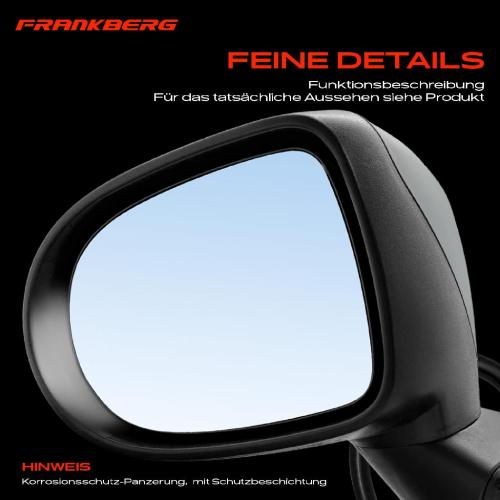 Frankberg 1x Außenspiegel Links für Renault Modus/Grand Modus F/JP0 Bj ab 2004 Bild Frankberg 1x Außenspiegel Links für Renault Modus/Grand Modus F/JP0 Bj ab 2004