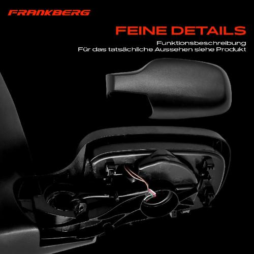 Frankberg 1x Außenspiegel Links für Renault Clio III Grandtour BR0/1 CR0/1 KR0/1 2005-2014 Bild Frankberg 1x Außenspiegel Links für Renault Clio III Grandtour BR0/1 CR0/1 KR0/1 2005-2014
