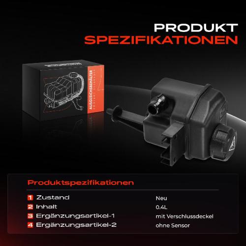 Frankberg 1x Ausgleichsbehälter Kühlmittelbehälter für BMW X5 F15 F85 X6 E71 E72 2009-2018 Bild Frankberg 1x Ausgleichsbehälter Kühlmittelbehälter für BMW X5 F15 F85 X6 E71 E72 2009-2018