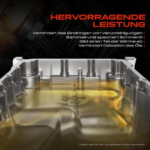 Frankberg 1x Ölwanne Motorölwanne für Audi A4 8E B7 A6 4F C6 Seat Exeo 3R 2.0L Bild Frankberg 1x Ölwanne Motorölwanne für Audi A4 8E B7 A6 4F C6 Seat Exeo 3R 2.0L