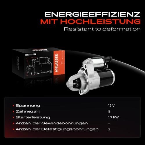 Frankberg 1x Anlasser Starter für Honda Accord VII CL CN Accord VII Tourer CM CN 2.0L 2.4L 2003-2008 Bild Frankberg 1x Anlasser Starter für Honda Accord VII CL CN Accord VII Tourer CM CN 2.0L 2.4L 2003-2008