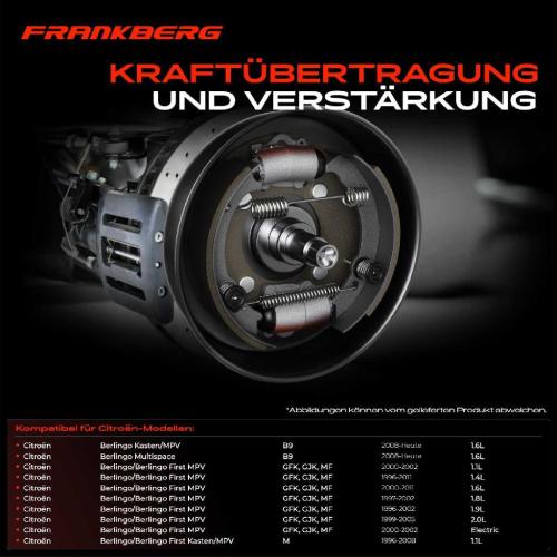 2x Radbremszylinder Hinten für Citroën Berlingo Xsara Peugeot Partner Bild 2x Radbremszylinder Hinten für Citroën Berlingo Xsara Peugeot Partner
