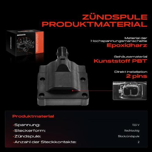 Frankberg 1x Zündmodul Zündspule für Toyota Carina II Kombi Stufenheck Celica Cabriolet Coupe 1.6L 2.0L 1987-1994 Bild Frankberg 1x Zündmodul Zündspule für Toyota Carina II Kombi Stufenheck Celica Cabriolet Coupe 1.6L 2.0L 1987-1994