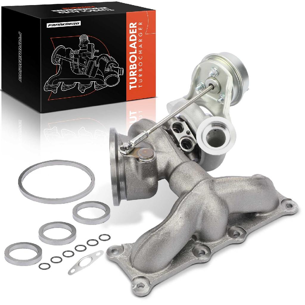 Frankberg 1x Turbolader Abgaskrümmer Einheit für BMW 1er Cabriolet E88 1er Coupe E82 3er E90 E93 E92 E91 E89