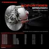 2x Bremsscheiben Hinterachse für Mercedes-Benz C-Klasse Coupe T-Model W204 C204 S204 2007-2014