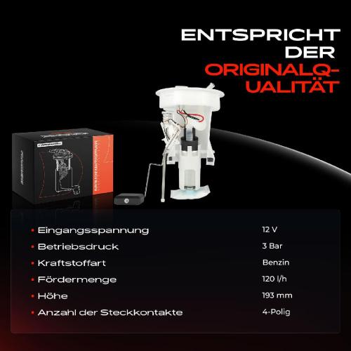 1x Kraftstoffpumpe für BMW 3er E36 3er Cabriolet 3er Coupe 1.6L 1.8L 2.0L 2.5L 1990-1999 Bild 1x Kraftstoffpumpe für BMW 3er E36 3er Cabriolet 3er Coupe 1.6L 1.8L 2.0L 2.5L 1990-1999