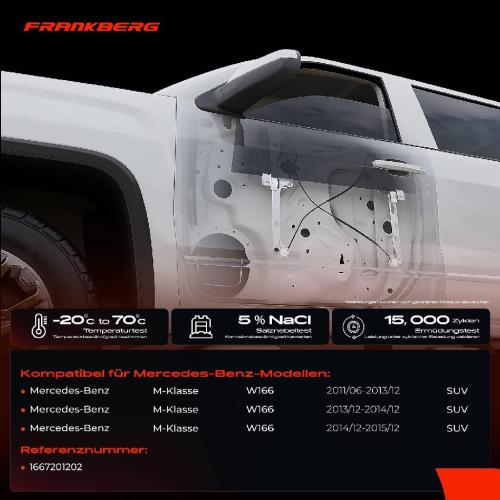 1x Fensterheber Vorne Rechts für Mercedes-Benz W166 ML 350 Bild 1x Fensterheber Vorne Rechts für Mercedes-Benz W166 ML 350