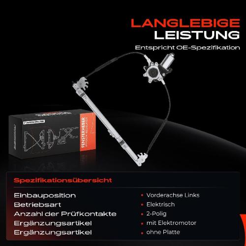 Frankberg 1x Fensterheber Vorne Links für Renault 19 I B/C53 D53 L53 Cabriolet Bild Frankberg 1x Fensterheber Vorne Links für Renault 19 I B/C53 D53 L53 Cabriolet