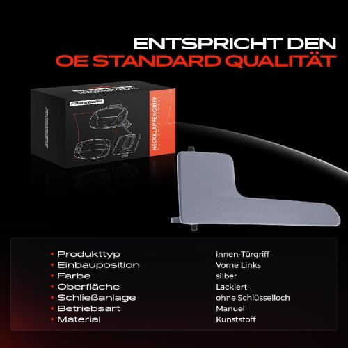 1x Türgriff Vorne Links innen für VW Fox Schrägheck 5Z1 5Z3 5Z4 1.2L 1.4L 2005-2011 Bild 1x Türgriff Vorne Links innen für VW Fox Schrägheck 5Z1 5Z3 5Z4 1.2L 1.4L 2005-2011
