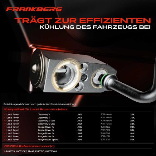 1x Expansionsventil Klimaanlage für Land Rover Discovery L462 Range Rover L405 L494 Bild 1x Expansionsventil Klimaanlage für Land Rover Discovery L462 Range Rover L405 L494