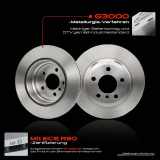 2x Bremsscheiben Hinterachse für BMW X5 E70 F15 F85 X6 E71 E72 F16 F86 3.0L 2.0L 2006-2019