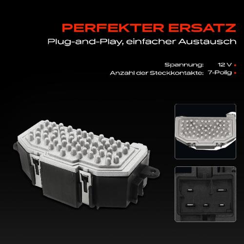 Frankberg 1x Widerstand Vorwiderstand Gebläsemotor für VW Audi A3 8P1 8PA Q3 8U Q7 Seat Bild Frankberg 1x Widerstand Vorwiderstand Gebläsemotor für VW Audi A3 8P1 8PA Q3 8U Q7 Seat