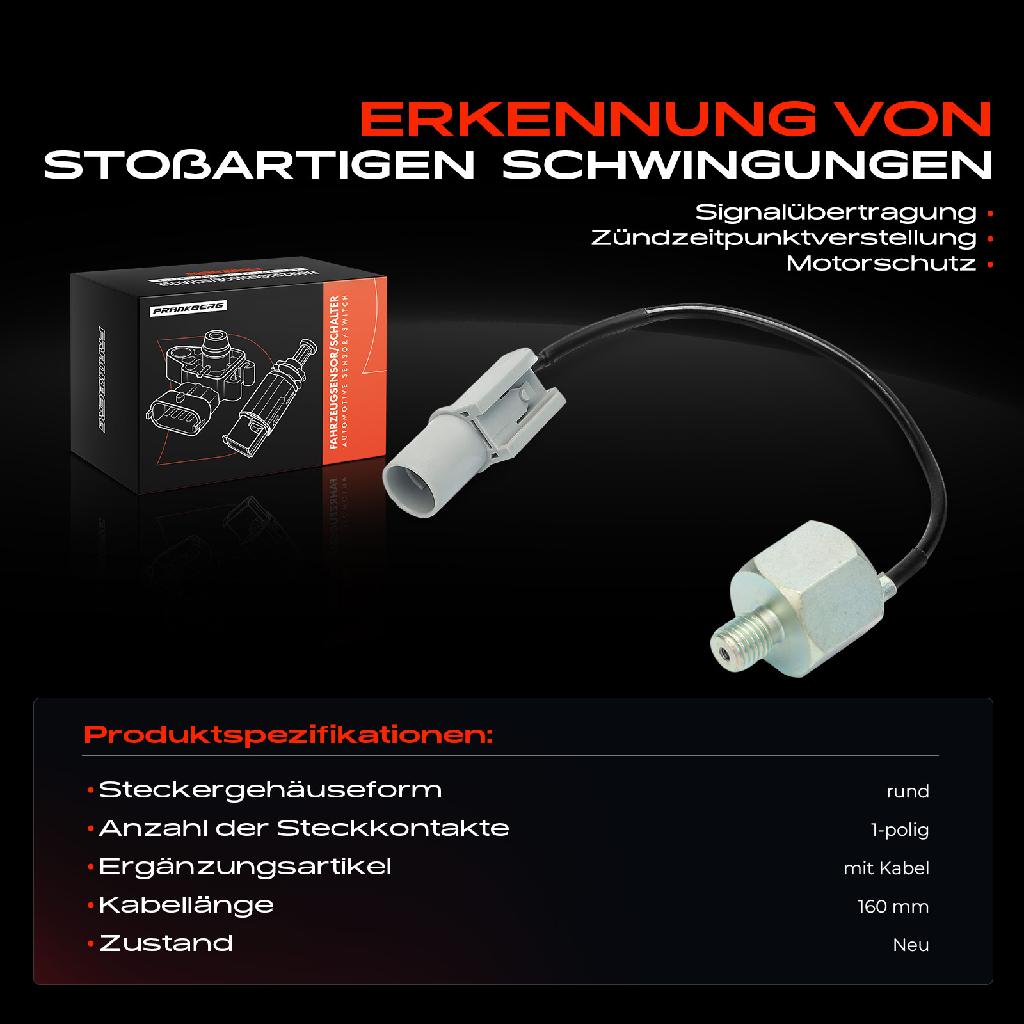 1x Klopfsensor Klopfgeber für Suzuki Grand Vitara I II Ignis I II Jimny Liana SX4 1.3L 1.5L 1.6L
