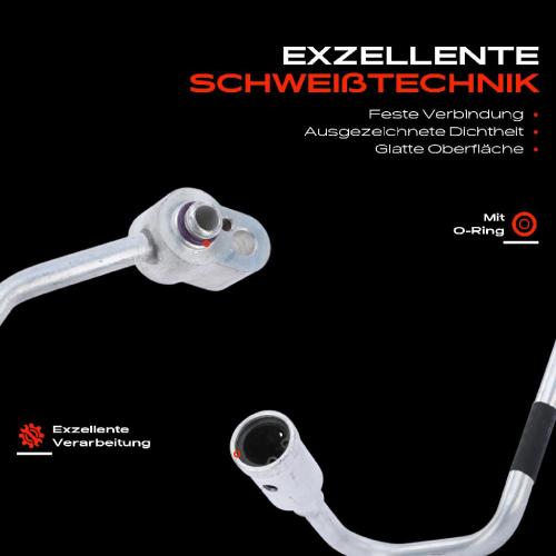 1x Hochdruckleitung Klimaanlage für VW Polo 9A 9N Seat Cordoba Skoda Bild 1x Hochdruckleitung Klimaanlage für VW Polo 9A 9N Seat Cordoba Skoda