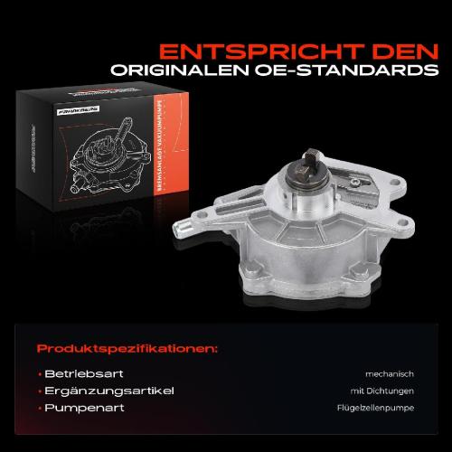1x Unterdruckpumpe Bremsanlage Vakuumpumpe für Mercedes-Benz C219 S212 W164 W211 Bild 1x Unterdruckpumpe Bremsanlage Vakuumpumpe für Mercedes-Benz C219 S212 W164 W211