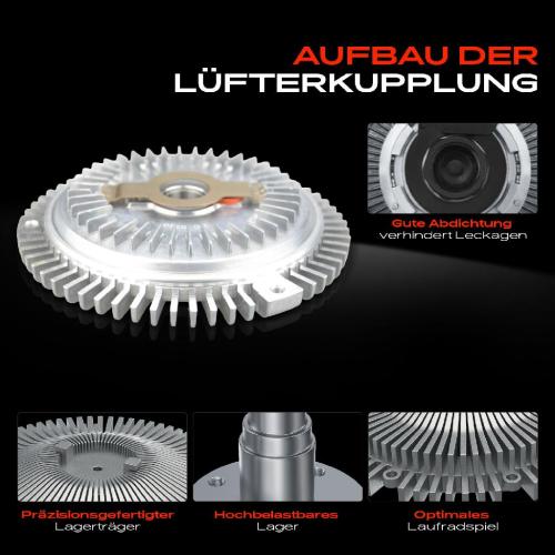 1x Lüfterkupplung Kühlerlüfte für Mercedes-Benz Benz W201 W124 W126 R107 A124 C124 Bild 1x Lüfterkupplung Kühlerlüfte für Mercedes-Benz Benz W201 W124 W126 R107 A124 C124