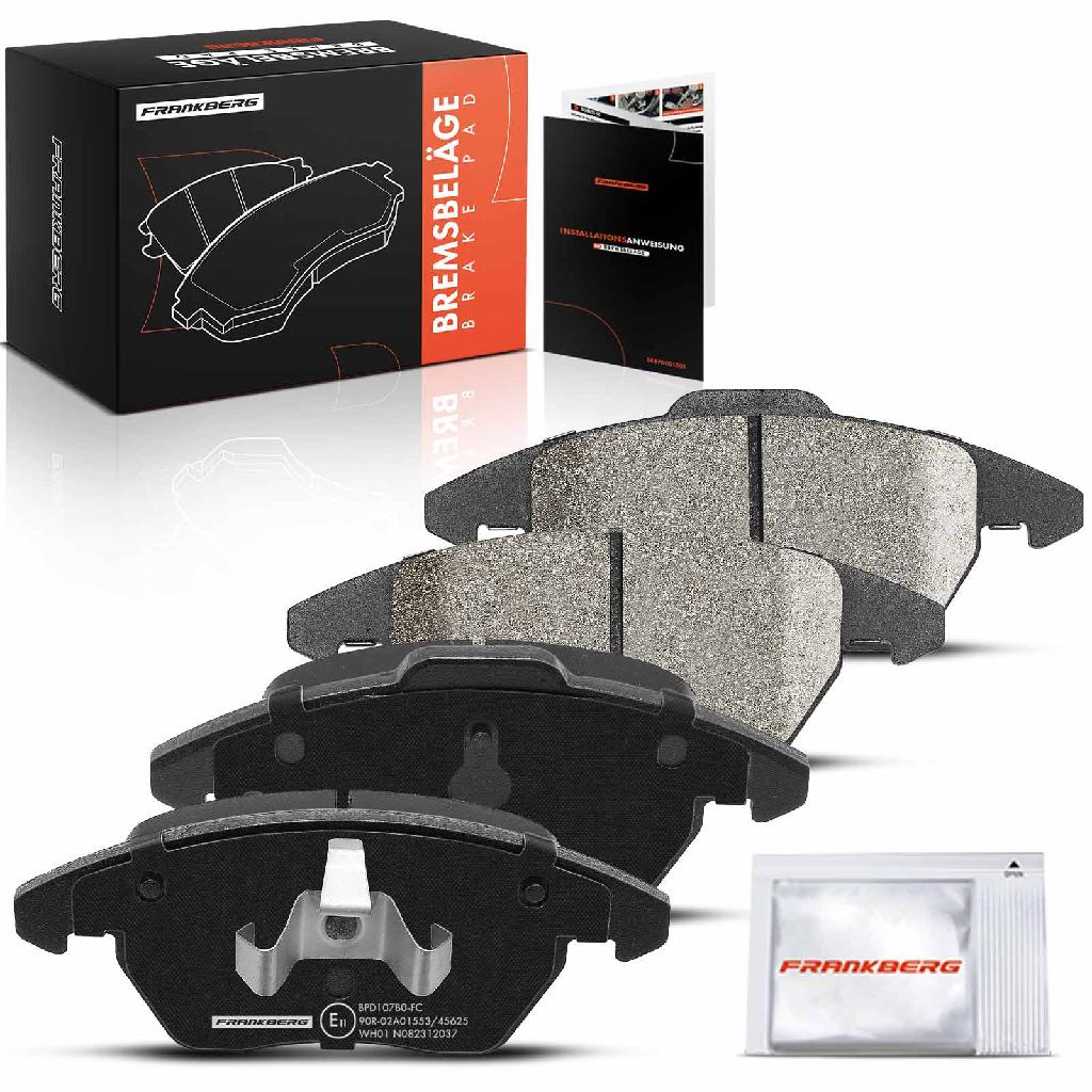 4x Bremsbeläge Vorderachse für Audi A1 Sportback Citroën C4 Coupe I Kasten/Schrägheck 2003-2019