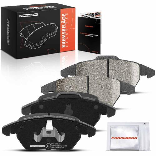 4x Bremsbeläge Vorderachse für Audi A1 Sportback Citroën C4 Coupe I Kasten/Schrägheck 2003-2019 Bild 4x Bremsbeläge Vorderachse für Audi A1 Sportback Citroën C4 Coupe I Kasten/Schrägheck 2003-2019