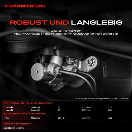 1x Hauptbremszylinder Bremszylinder für Hyundai Sonata IV EF KIA Magentis Bild 1x Hauptbremszylinder Bremszylinder für Hyundai Sonata IV EF KIA Magentis