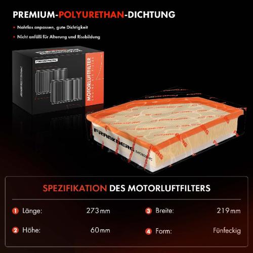 2x Luftfilter Filtereinsatz für BMW 5er F90 G30 G31 6er G32 7er G11 G12 X3 X4 X5 Bild 2x Luftfilter Filtereinsatz für BMW 5er F90 G30 G31 6er G32 7er G11 G12 X3 X4 X5