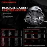 1x Gebläsemotor Innenraumgebläse für VW Polo 9N 6R Audi A1 8X A2 8Z Seat Skoda