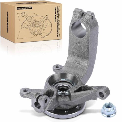 1x Achsschenkel Radlagergehäuse Komplett Vorderachse Rechts für Renault Megane II BM0/1 Bild 1x Achsschenkel Radlagergehäuse Komplett Vorderachse Rechts für Renault Megane II BM0/1