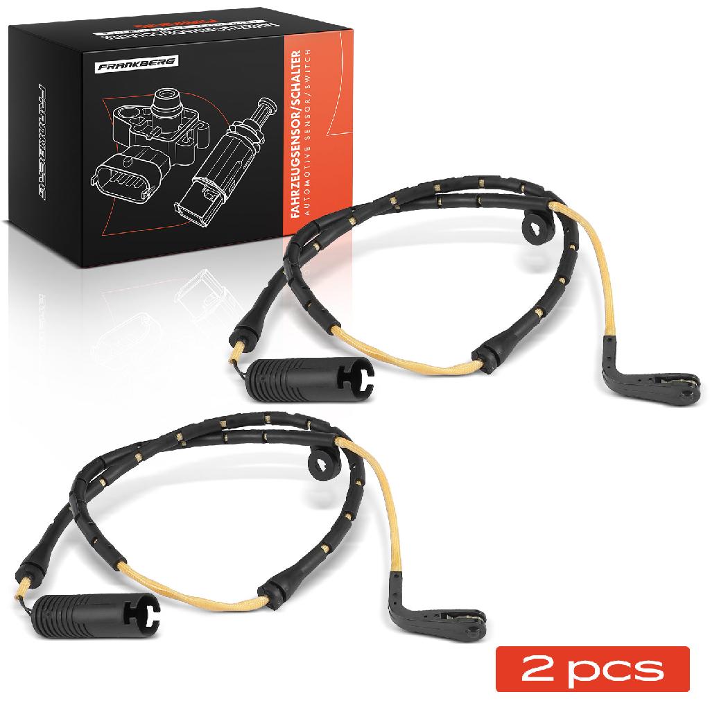 2x Warnkontakt Bremsbelagverschleiß Vorderachse für BMW Z8 Roadster E52 Alpina 2000-2003