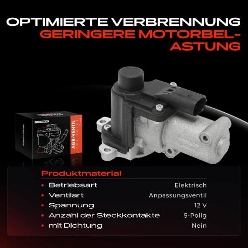 Frankberg 1x AGR-Ventil Abgasrückführungsventil für VW Touareg Audi A4 Allroad Avant A5 Cabriolet Sportback Porsche Bild Frankberg 1x AGR-Ventil Abgasrückführungsventil für VW Touareg Audi A4 Allroad Avant A5 Cabriolet Sportback Porsche