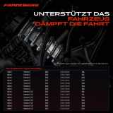 2x Fahrwerksfeder Hinterachse für Opel Vectra C Z02 Vectra C CC 2002-2009