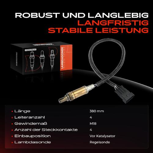 1x Lambdasonde Regelsonde Vor Katalysator für Fiat Brava 182 Marea 185 Seicento/600 Bild 1x Lambdasonde Regelsonde Vor Katalysator für Fiat Brava 182 Marea 185 Seicento/600